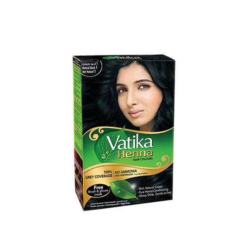 Vatika Henna black natural 6 pouches * 10 gm