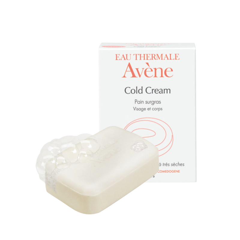 Avene Cold Cream Rich Soap For Face & Body - 100 gm