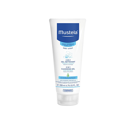 Mustela Cleansing Gel for Hair and Body 200 ml