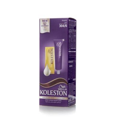 Koleston Hair Color Burgundy + Developer 304/6