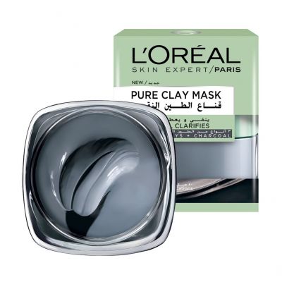 L'Oreal Pure Clay Mask Purifies & Gives Skin Plumpness 50ml
