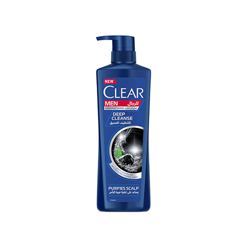 Clear Hair Shampoo Deep Cleanser With Activated Charcoal And Menthol 700 ml