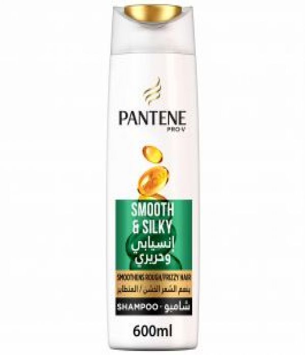 Pantene Smooth and Silky shampoo 600 ml