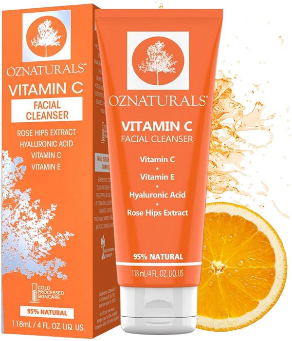 OZNaturals Vitamin C Face Wash 118ml