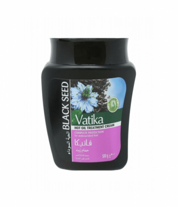 Vatika Hot Oil Bath with Black Seed Extract - 500ml