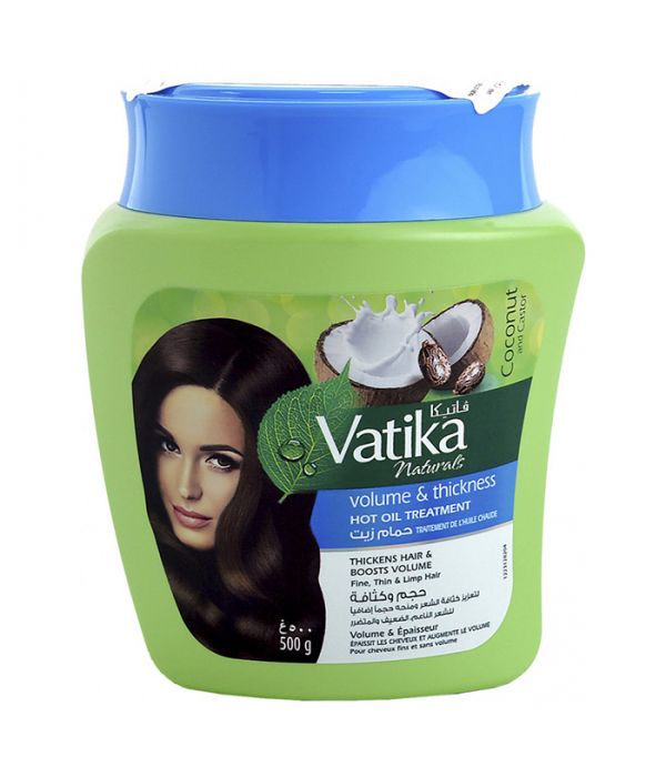 Coconut oil bath volume and density from Vatika500