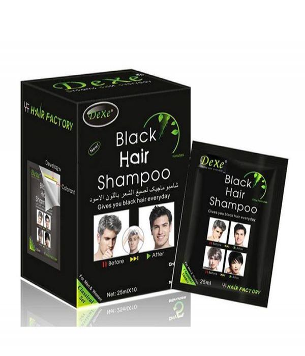 Dexe Black Magic Hair Dye Shampoo Black