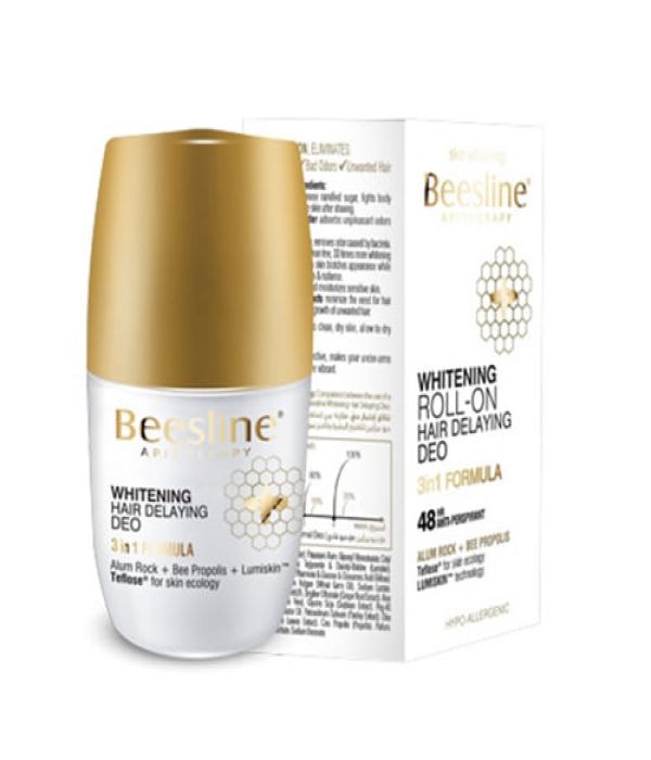 Beesline Deodorant Roll On And Slow For Hair Growth 50 ml