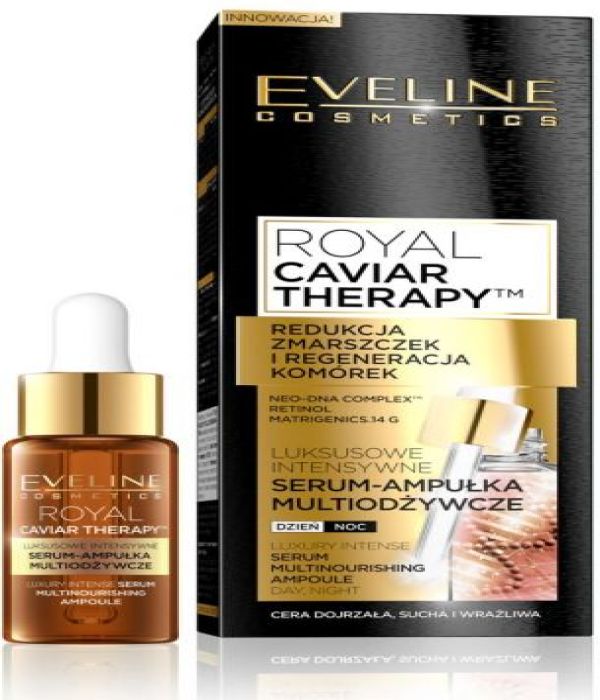 Eveline - Royal Caviar Therapy Ampoule Serum Intense Regeneration Multi-Use 18ml