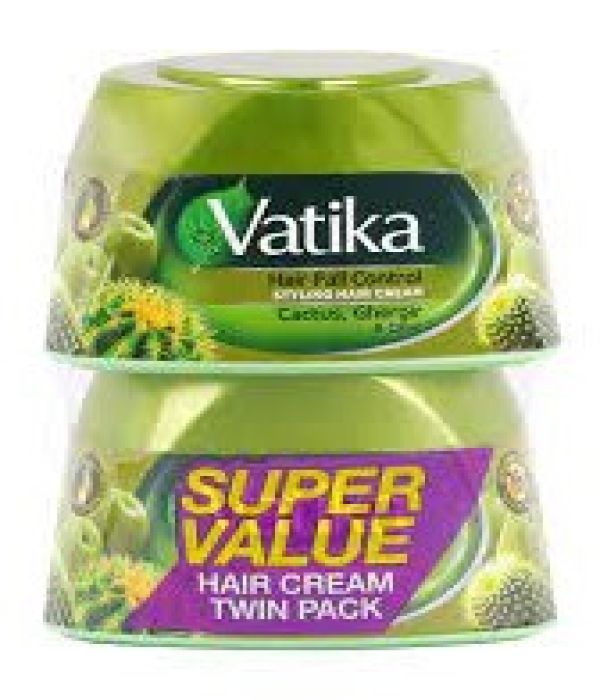 Vatika Styling Hair Cream Aloe Vera, Watercress & Olive 2*140 g
