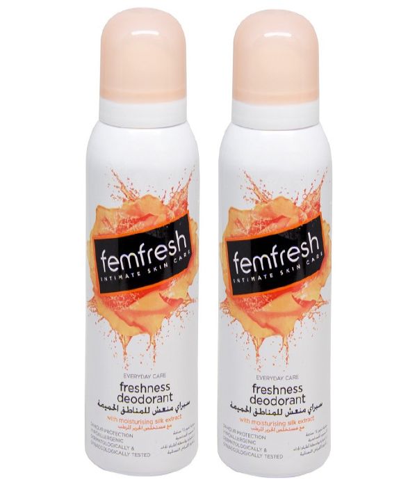 Fem Fresh Body and Skin Care Deodorant 2 x 125 ml