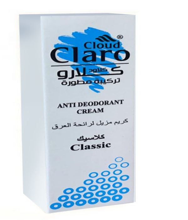 Cloud Claro Antiperspirant Cream - 20 ml