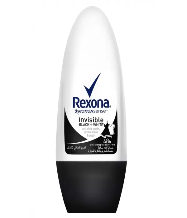 Rexona Deodorant Roll On For Women Invisible & Anti-Bacterial 50 ml