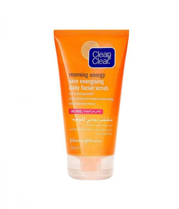 Clean & Clear Daily Facial Scrub with Mandarin Extract 150ml