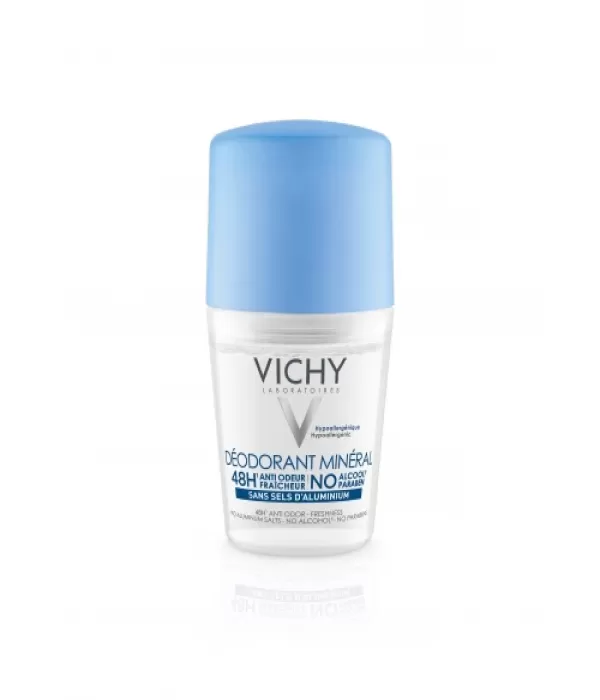 Vichy Deodorant Roll-in Mineral Rich Aluminum Salt Free 50 ml