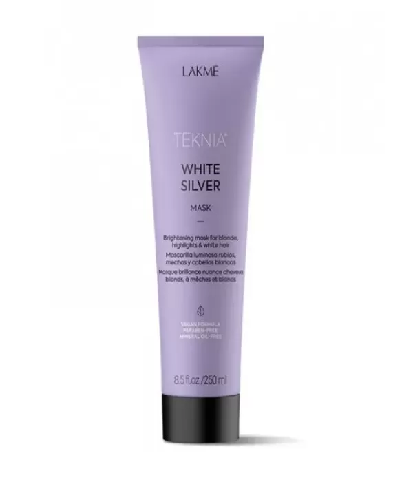 Lakme Teknia White Silver Enhancing Mask for Gray and Grey Hair 250 ml