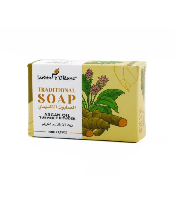 Garden Olean Traditional Soap with Argan Oil and Turmeric
