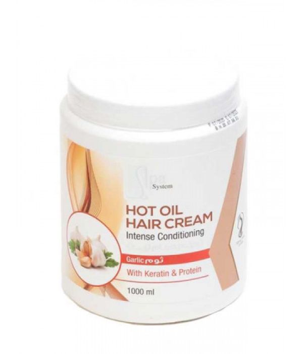 Spa System Hot Oil Cream - Garlic