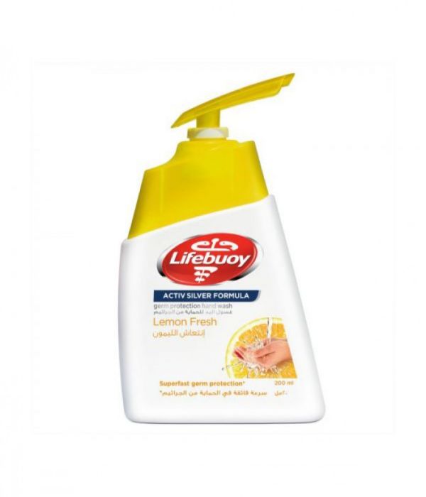 Lifebuoy antibacterial hand wash lemon fresh 200ml