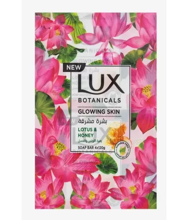 Lux Soap With Lotus Flower And Honey 4*120gm