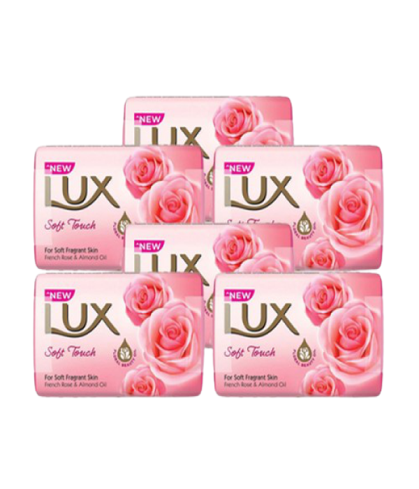 Lux Soft Rose Soap 75gm *6