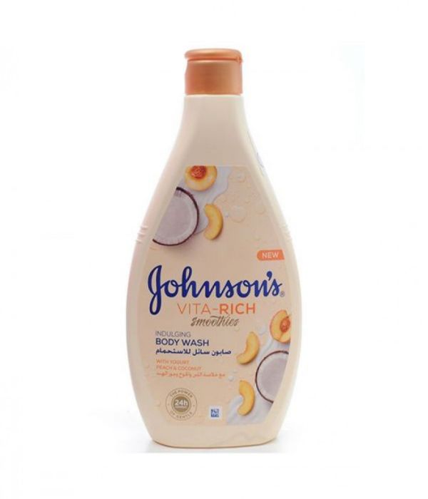 Johnson's Vita-Rich Body Wash With Milk, Peach & Coconut Extracts 400ml