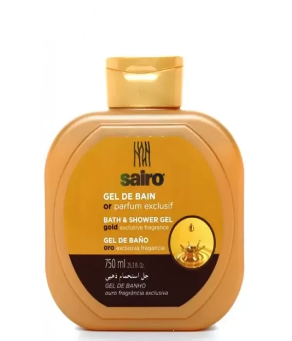 Sairo Gold Shower Gel 750 ml