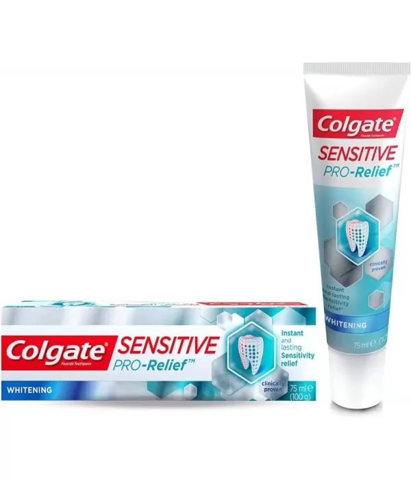 Colgate Toothpaste Pro-Relief Sensitive Teeth Whitening 75 ml