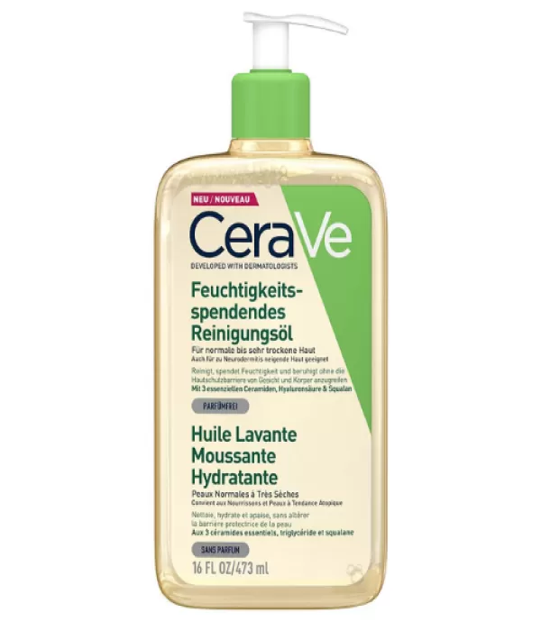 CeraVe Foaming Oil Cleanser For Normal Skin 473 ml