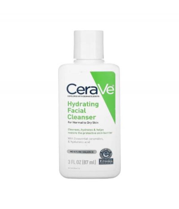 CeraVe Moisturizing Facial Cleanser for Normal to Dry Skin - 87 ml