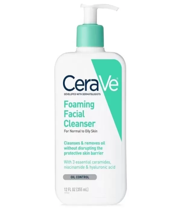 Ceravi facial cleansing foam 355ml