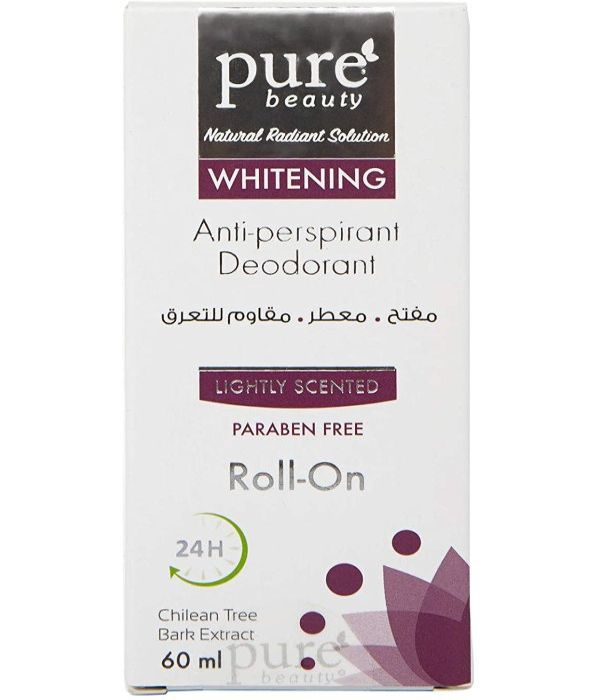 Pure beauty - Whitening , perfumed & anti-perspirant 60 ml