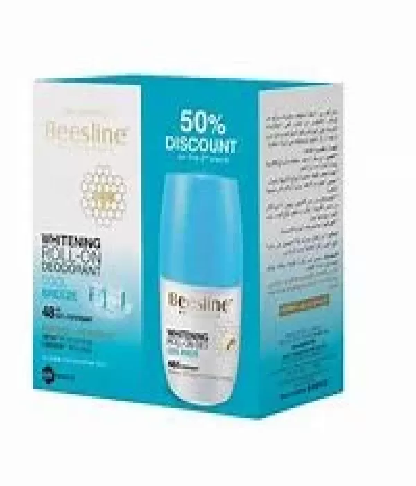 Beesline Roll-on deodorant and skin whitening freshness of the breeze 50% discount on the second pill 2 * 50 ml