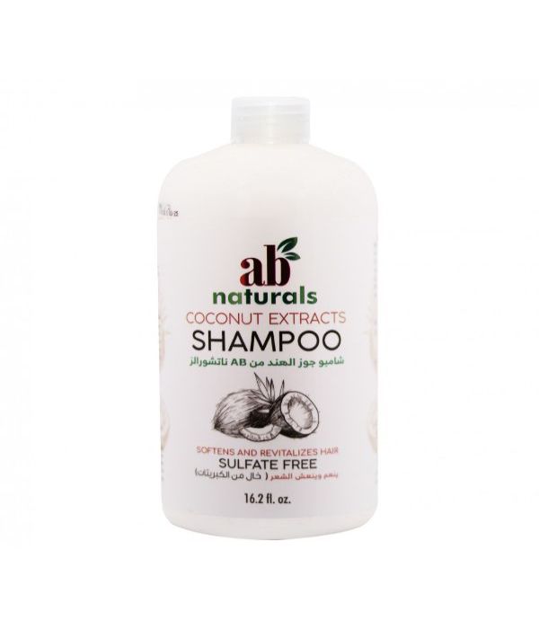 AB Naturals Coconut Shampoo, Sulfate Free
