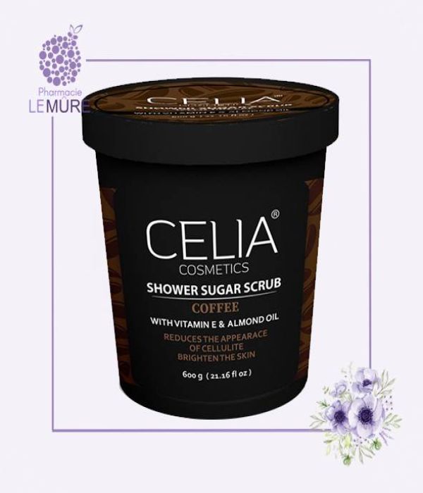 Celia-Coffee Sugar Scrub 600 g