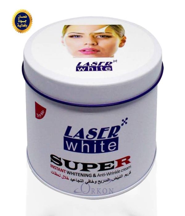 Beauty cream, fast whitening and wrinkle concealer within moments - laser white
