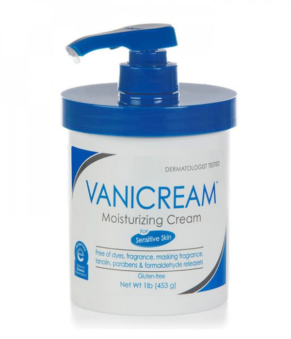 Vanicream Moisturizing Cream For Sensitive Skin Fragrance Free With Pump 453g