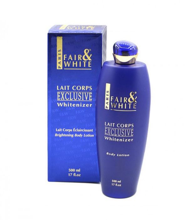 Fair and White Exclusive Lotion for whitening and lightening the body, 500 ml