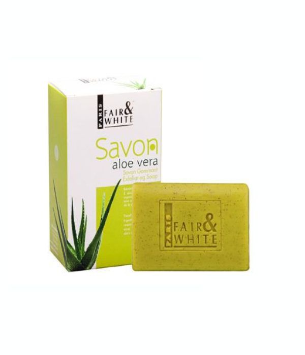 Fair and White Aloe Vera Exfoliating Soap 200 grams