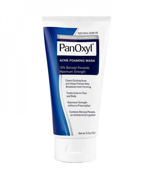 Panoxyl 10% Benzoyl Peroxide Acne Foaming Wash 156g