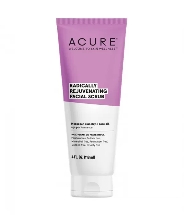 Acure Moroccan Red Clay Facial Scrub 118ml